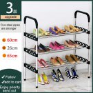 3 floors Simple Shoe Rack Multilayer Multifunctional Home Stand Holder Student Dorm Shoe Storage