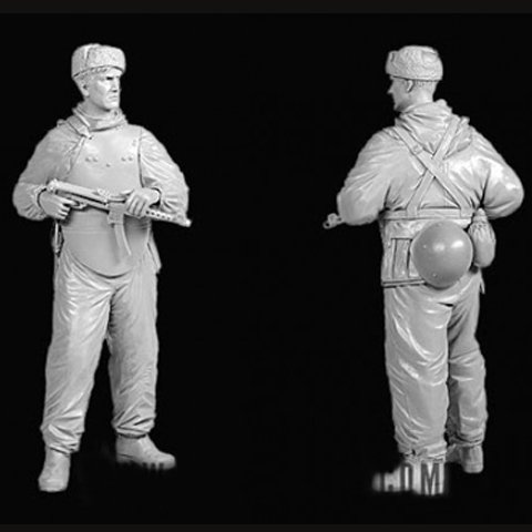 1/16 Scale WW2 Soviet Soldier Holding PPS-43 Charge World War II ...
