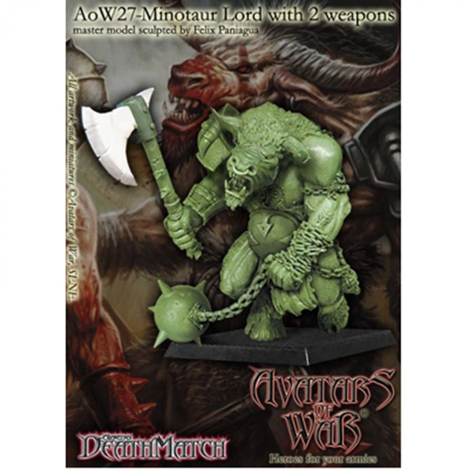 Avatars Of War AOW27 Minotaur Berserker X104