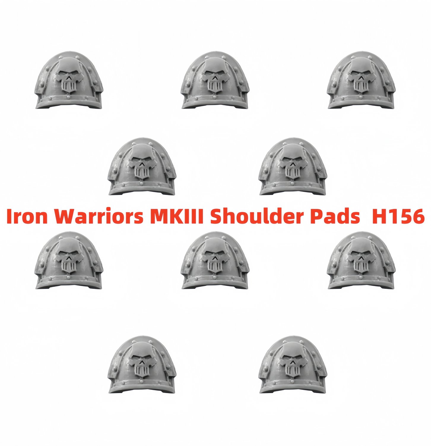 Iron Warriors MKIII Shoulder Pads H156