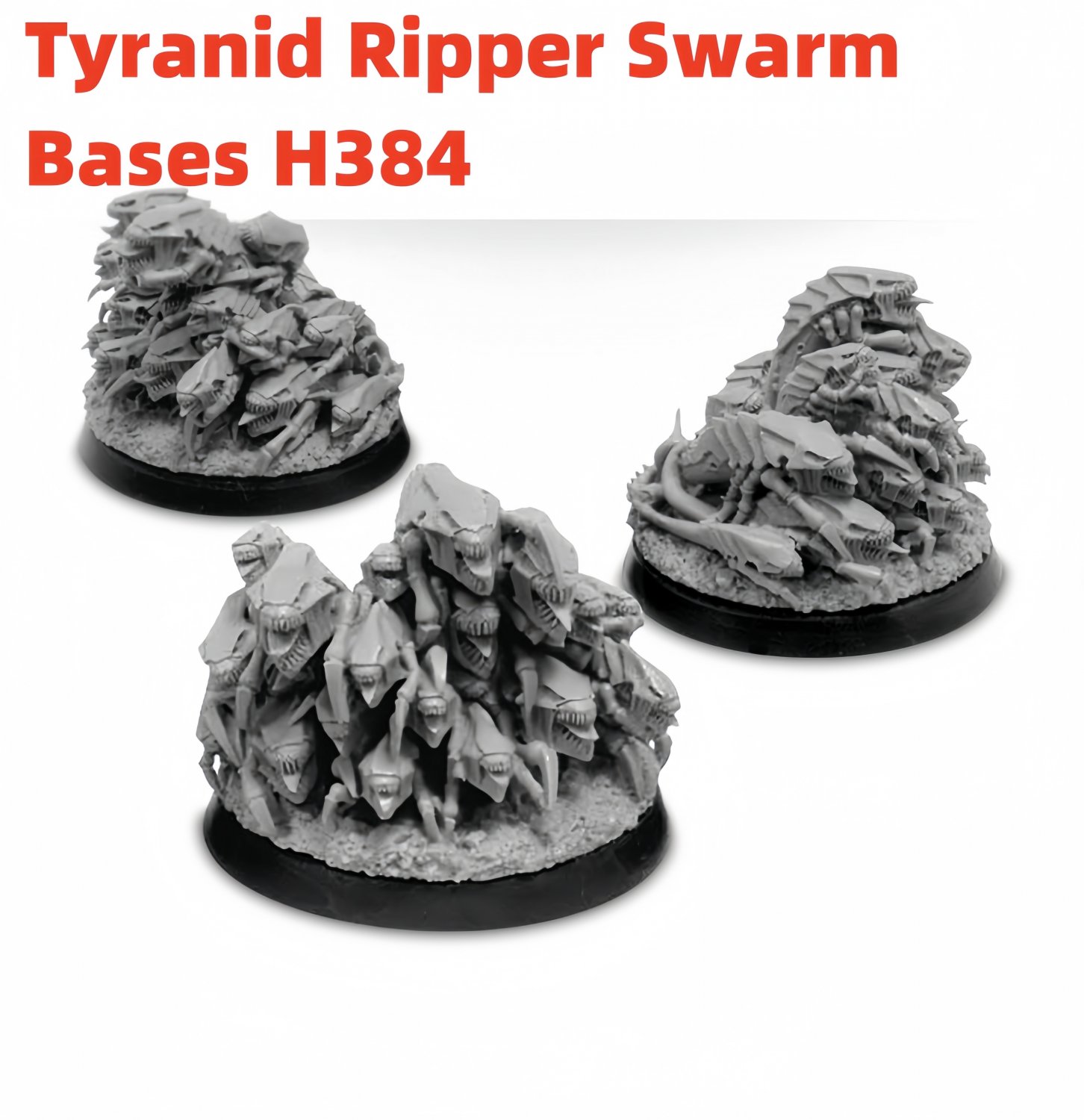 Tyranid Ripper Swarm Bases H384