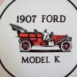 1907 Ford Model K collector plate