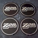 Chevy Camaro Z/28 wheel emblem inserts New