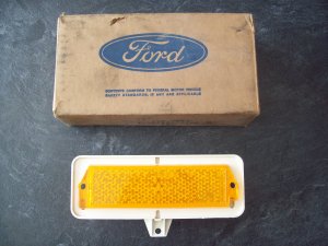 1972 Pinto front marker light-New