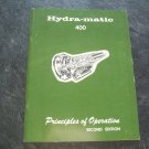 Hydra matic 400 manual