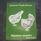 GM 400 425 Hydramatic manual