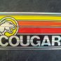 Mercury Cougar license plate