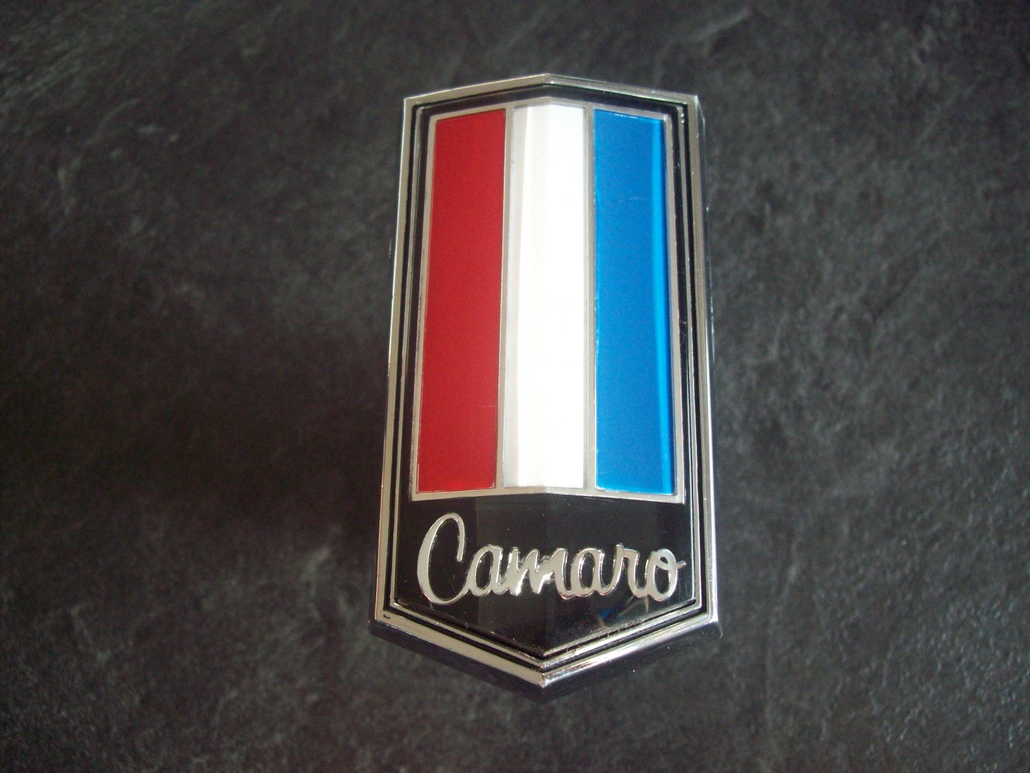 1974 Camaro header panel emblem New