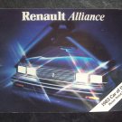 1983 Renault Alliance owners manual