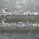 Hornet Sportabout emblems