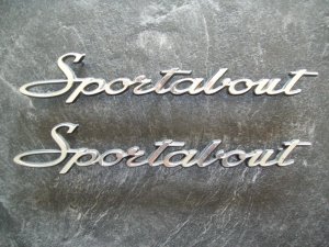 Hornet Sportabout emblems