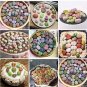 100 PCS Seeds Beauty Mixed Mini Lithops Bonsai Plants Cactus Bonsai Plants