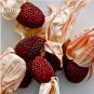 8 PCS Seeds Heirloom Red Popping Corn, strawberry corn