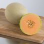 10 PCS Seeds Heirloom Super Big Elizabeth Orange Yellow Sweet Melon Hybrid
