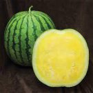10 PCS Seeds Hybrid Black Skin Round Shape Yellow Meat Seedless Watermelon