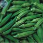 300 PCS Seeds Okra Dark Green Shot Gumbo Vegetables