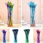 10 PCS Seeds Rainbow Lucky Bamboo Bonsai Small Potted Plants Purify Dracaena Plantas