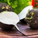 100 PCS Seeds Rare Black Small Fruit Radish with White meat 100 PCS Seeds Rare Black Small Fruit Radish with White meat
