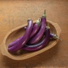 8 PCS Seeds Sichuan Super Red Early-maturing Long Eggplant F1 8 PCS Seeds Sichuan Super Red Early-maturing Long Eggplant F1