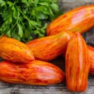 100 PCS Seeds Speckled Roman Organic Heirloom Tomato