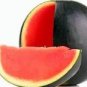 40 PCS Seeds Super Black Skin Red Seedless Watermelon Organic