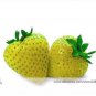 200 PCS Seeds Sweet Yellow Alpine Strawberry Non-gmo Organic Fruit