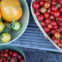 200 PCS Seeds Tomato Yellow Skin Red Top Middle-sized Fruit