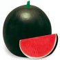 22 PCS Seeds Watermelom Black Skin Fresh Red Inside Big Melon