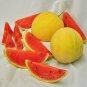 20 PCS Seeds Watermelon 'Gift of the Sun' Yellow Skin Red Inside Fruit