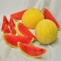 100 PCS Seeds Watermelon Yellow Skin Red Inside