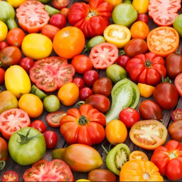 Mixed Heirloom 9 Types Edible Cherry Tomato 100 PCS Seeds