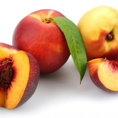 Middle-sized Nectarine Smooth-skinned Peach Fruit 2 PCS Seeds