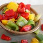 Rarest Mixed Orange Green Red Yellow Square Sweet Pepper 100 PCS Seeds