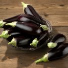 Rarest Heirloom 'Emperor' Black Pear Eggplant Vegetable 100 PCS Seeds
