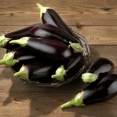 Rarest Heirloom 'Emperor' Black Pear Eggplant Vegetable 100 PCS Seeds