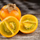 Orange Naranjilla Solanum Quitoense Fruit 100 PCS Seeds