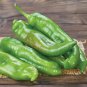 Heirloom Light Green Long 'Sheep Horn' Sweet Pepper Vegetable- 20 Seeds