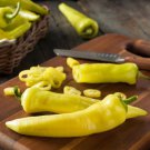 Middle Long Yellow Hot Pepper Chili Vegetable - 380 Seeds Middle Long Yellow Hot Pepper Chili Vegetable - 380 Seeds