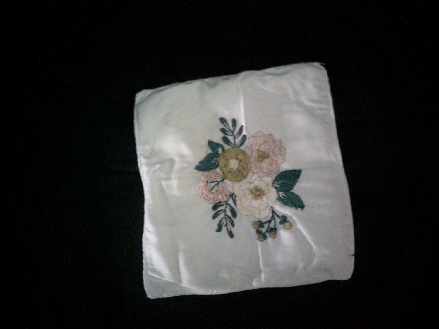 Embroidered Flower Sign