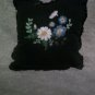 Embroidered Blue Pillow
