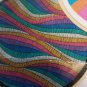 Embroidered Waves Pillow