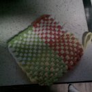 Weave Loom Coasters. Set of 4