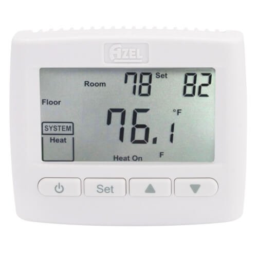 Digital NonProgrammable Heat Only Thermostat for Radiant Floor Heating