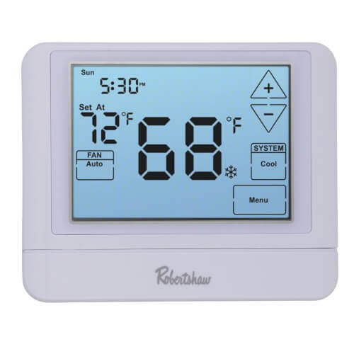 Digital Programmable Touchscreen Wall Thermostat (3 Heat/2 Cool)