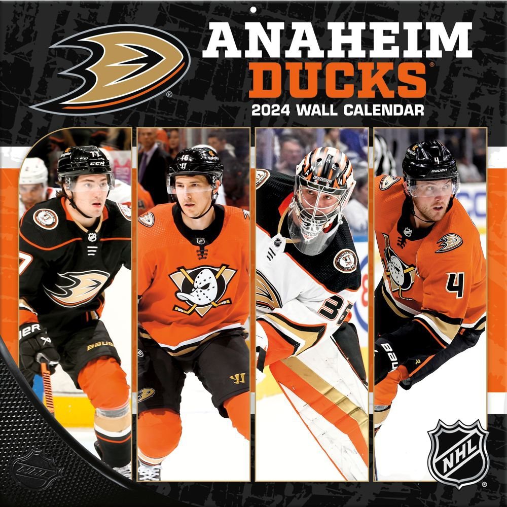 Anaheim Ducks 2024 Wall Calendar