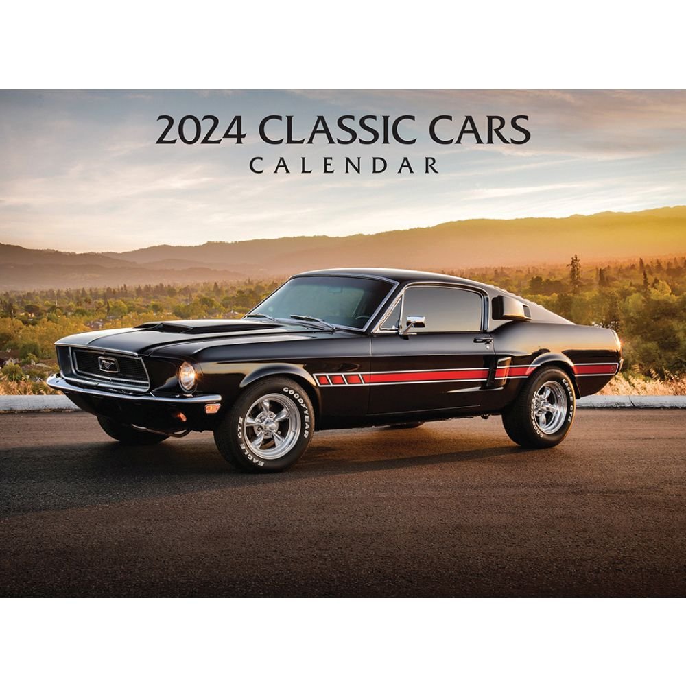 Classic Cars 2024 Wall Calendar