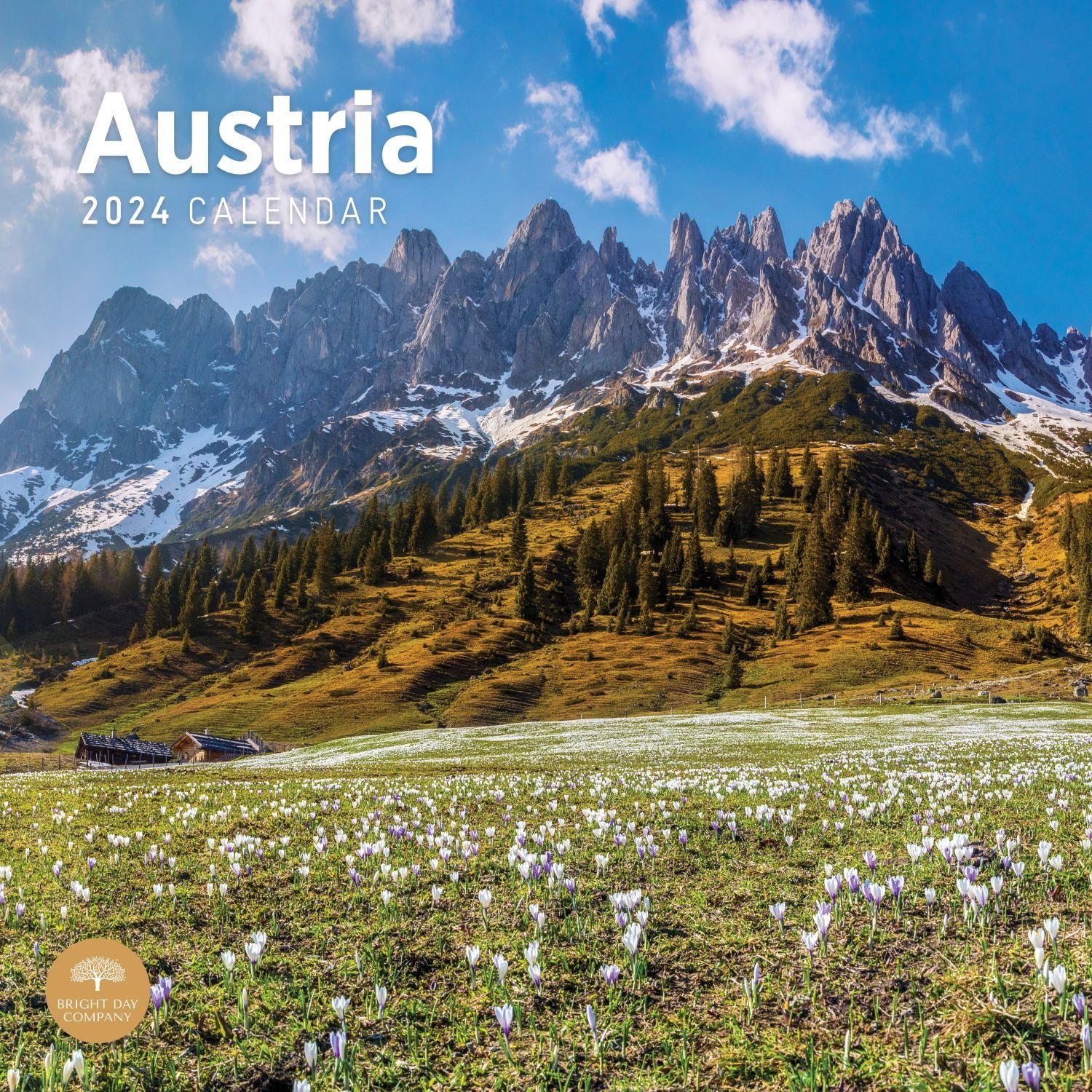 Austria 2024 Wall Calendar