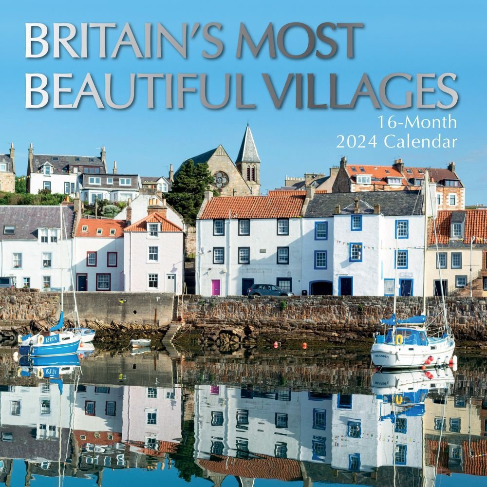 Britain's Most Beautiful Villages 2024 Wall Calendar