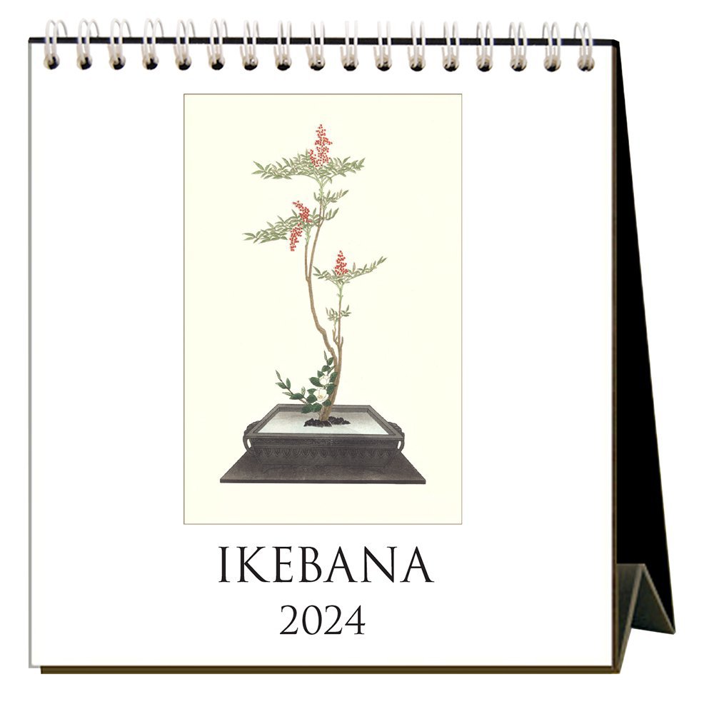 ikebana-2024-easel-desk-calendar