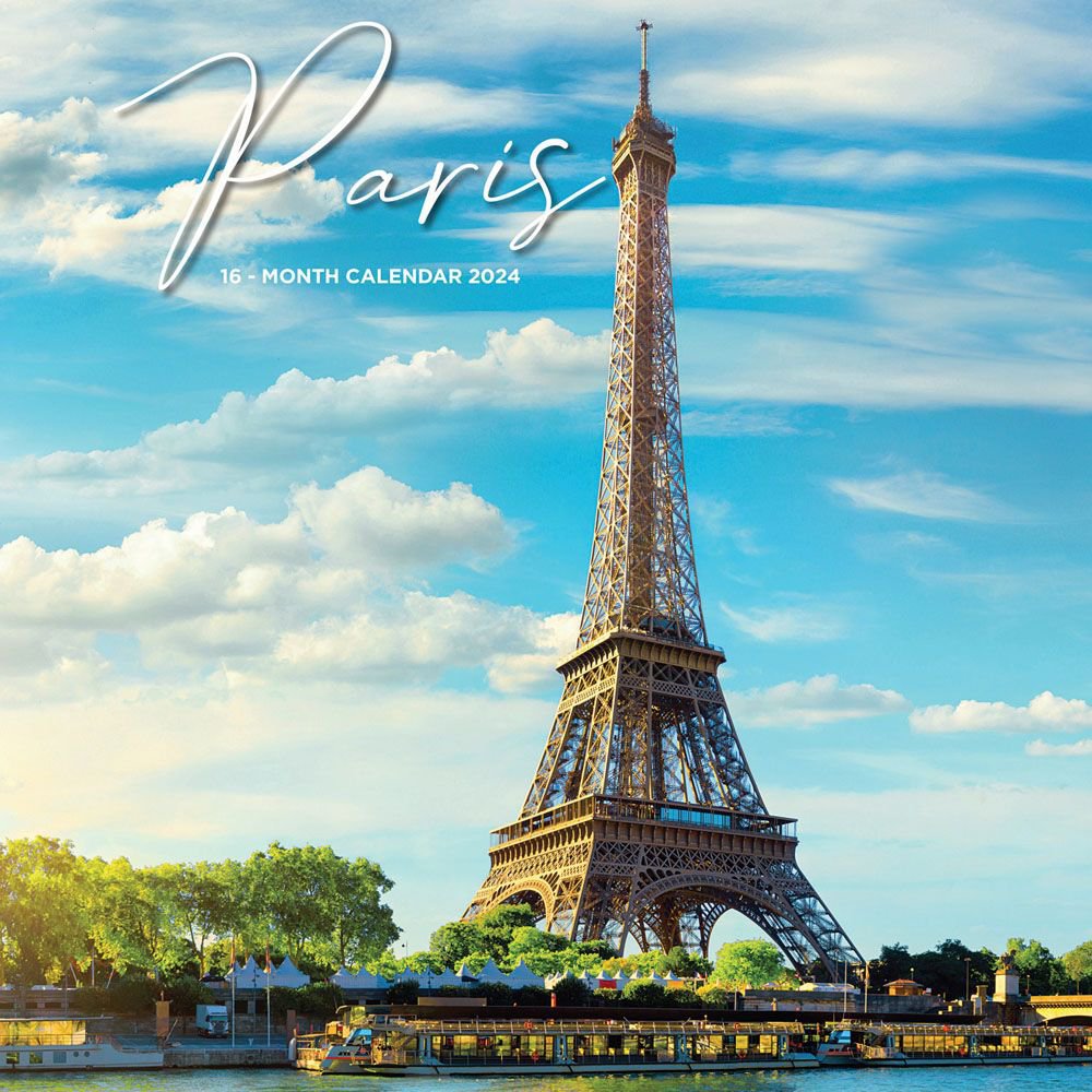 Paris 2024 Wall Calendar